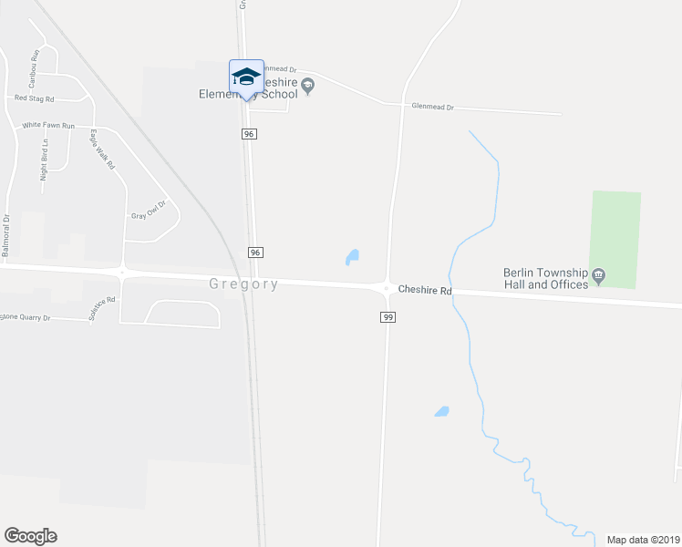 map of restaurants, bars, coffee shops, grocery stores, and more near 2515 Cheshire Road in Delaware