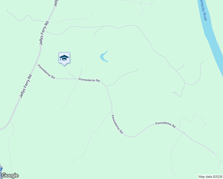 map of restaurants, bars, coffee shops, grocery stores, and more near 21455 Penneleme Road in Red Bluff