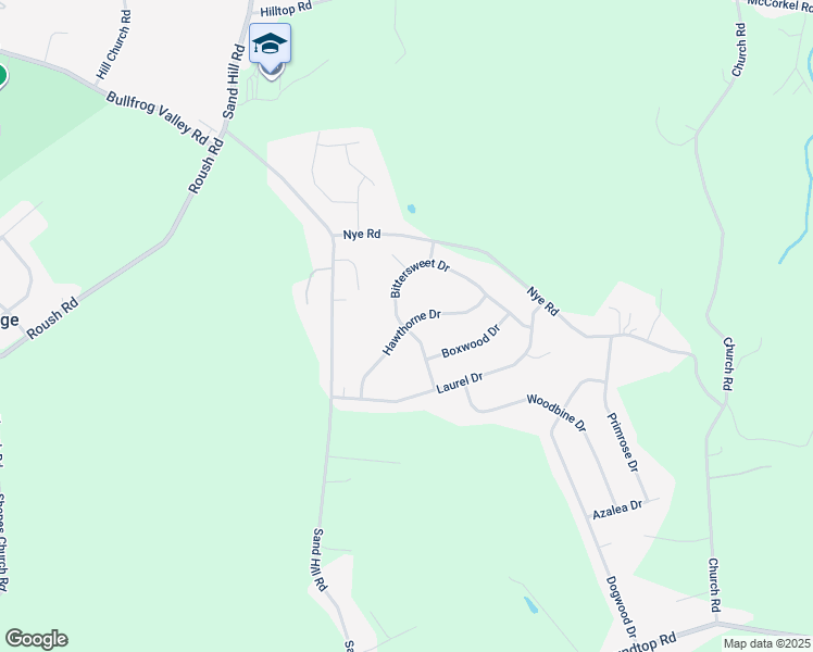 map of restaurants, bars, coffee shops, grocery stores, and more near 100 Hawthorne Drive in Hershey