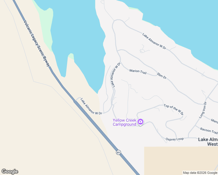 map of restaurants, bars, coffee shops, grocery stores, and more near 115 Lake Almanor West Drive in Chester
