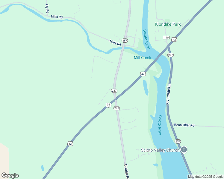 map of restaurants, bars, coffee shops, grocery stores, and more near 5121 Thompson Lane in Delaware