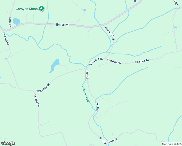 map of restaurants, bars, coffee shops, grocery stores, and more near 497 Run Road in Carlisle