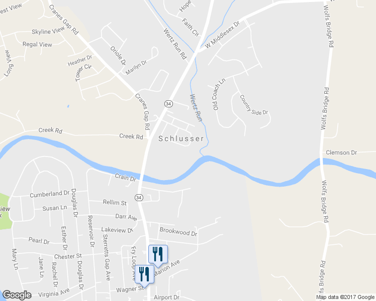 map of restaurants, bars, coffee shops, grocery stores, and more near 71 Partridge Cir in Carlisle