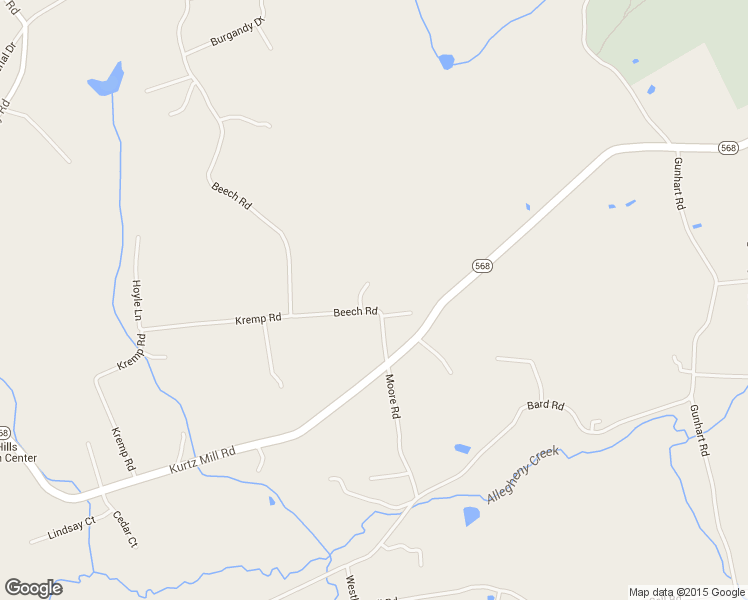 map of restaurants, bars, coffee shops, grocery stores, and more near 354 Beech Road in Mohnton