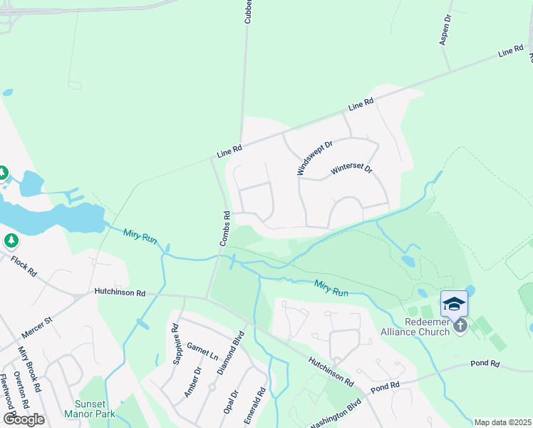 map of restaurants, bars, coffee shops, grocery stores, and more near 1 Blyman Court in Trenton