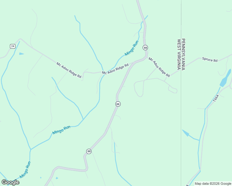 map of restaurants, bars, coffee shops, grocery stores, and more near 3777 Bealls Ridge in Wellsburg