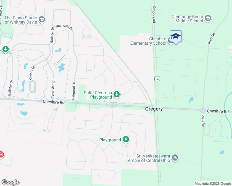 map of restaurants, bars, coffee shops, grocery stores, and more near 664 White Fawn Run in Delaware