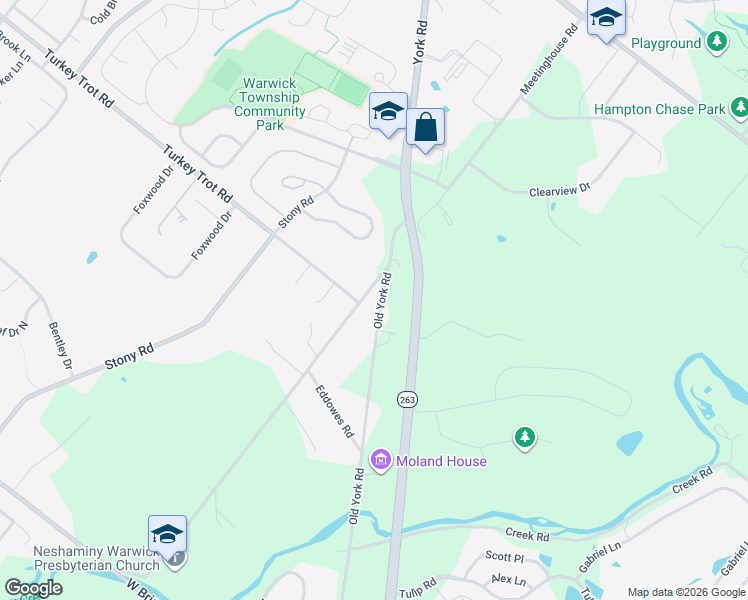 map of restaurants, bars, coffee shops, grocery stores, and more near 1775 Meetinghouse Road in Hartsville