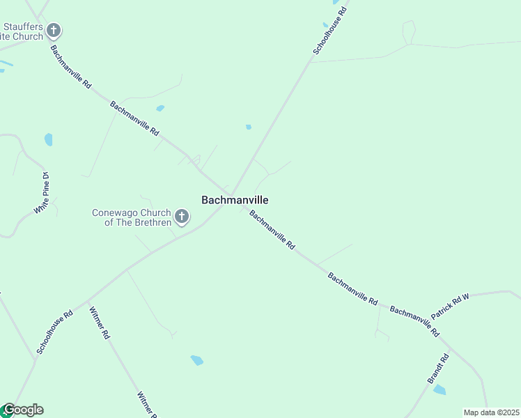 map of restaurants, bars, coffee shops, grocery stores, and more near 352 Bachmanville Road in Hershey