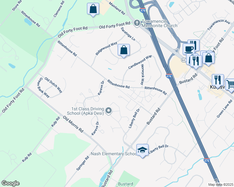 407 Heritage Drive, Harleysville PA Walk Score