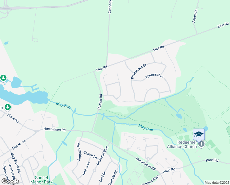 map of restaurants, bars, coffee shops, grocery stores, and more near 1 Blyman Court in Trenton