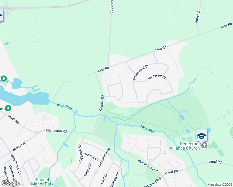 map of restaurants, bars, coffee shops, grocery stores, and more near 1 Blyman Court in Trenton
