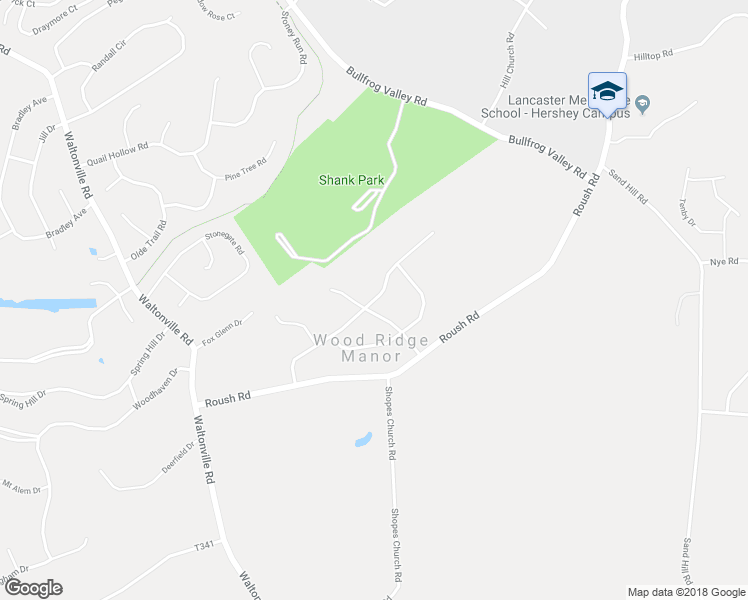 map of restaurants, bars, coffee shops, grocery stores, and more near 1198 Edgewood Drive in Hummelstown