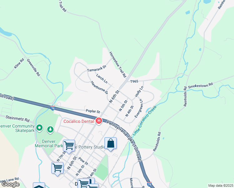 map of restaurants, bars, coffee shops, grocery stores, and more near 915 North 6th Street in Denver