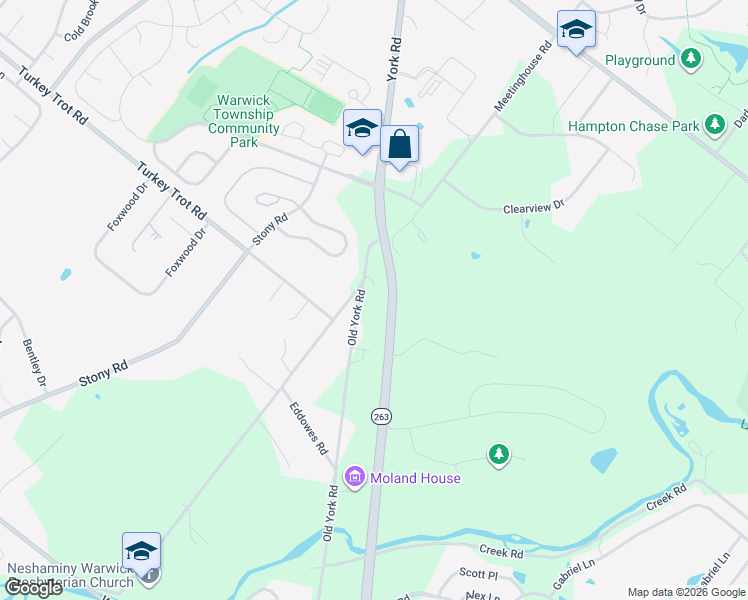 map of restaurants, bars, coffee shops, grocery stores, and more near 1775 Meetinghouse Road in Hartsville