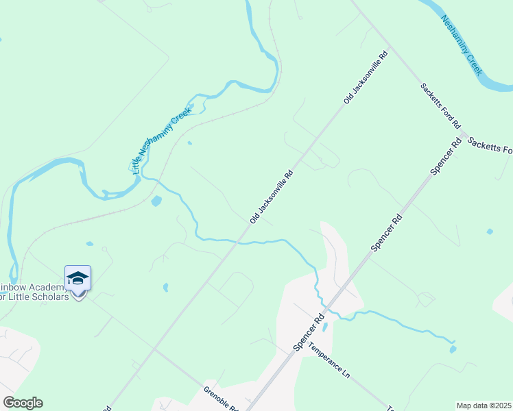 map of restaurants, bars, coffee shops, grocery stores, and more near 1403 Old Jacksonville Road in Warminster