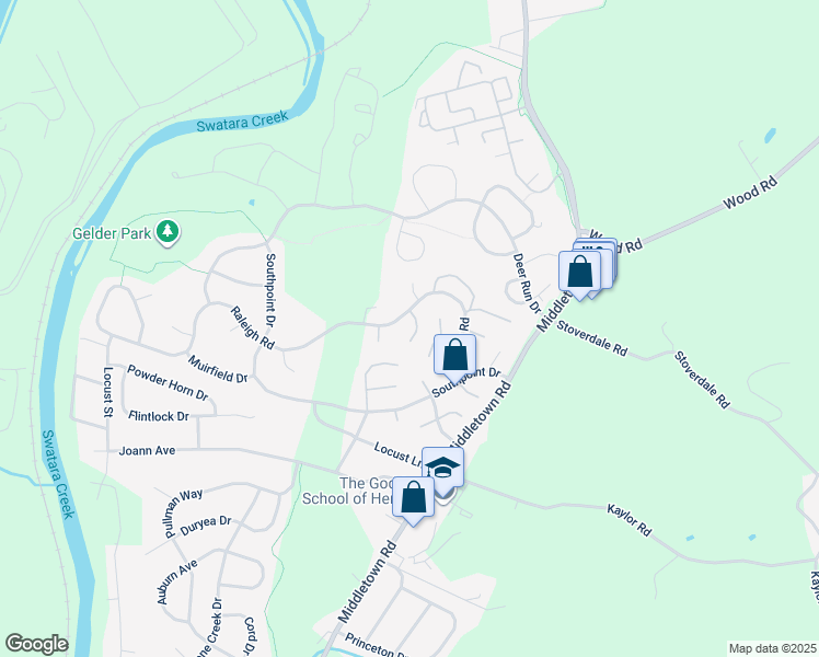 map of restaurants, bars, coffee shops, grocery stores, and more near 920 Chowning Drive in Hummelstown