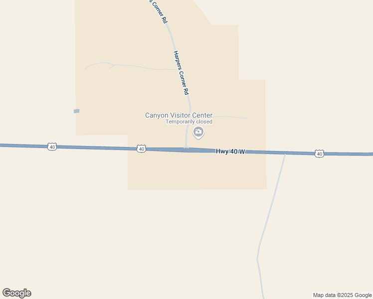 map of restaurants, bars, coffee shops, grocery stores, and more near 4547-4571 U.S. 40 in Dinosaur