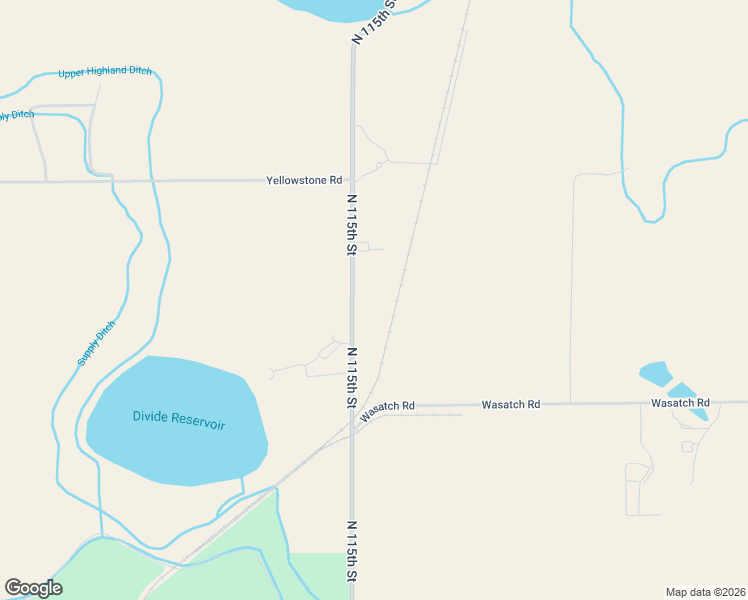 map of restaurants, bars, coffee shops, grocery stores, and more near 14798 North 115th Street in Longmont