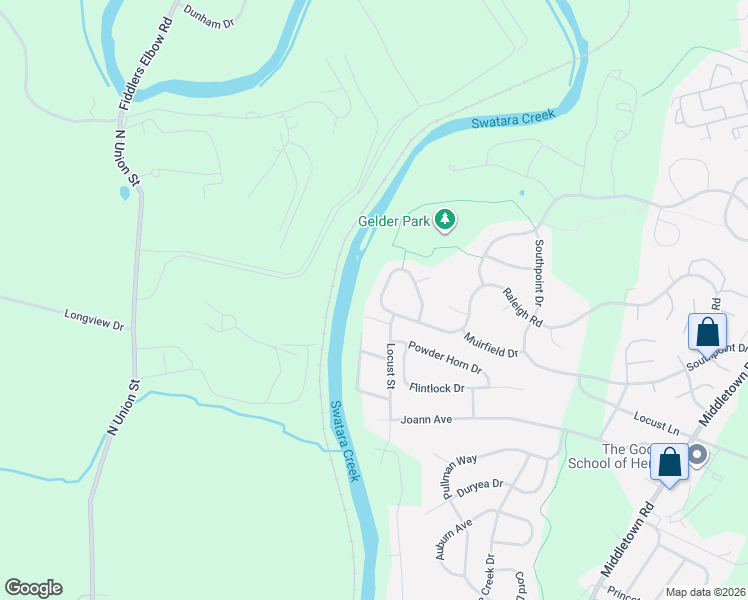 map of restaurants, bars, coffee shops, grocery stores, and more near 2467 Raleigh Road in Hummelstown