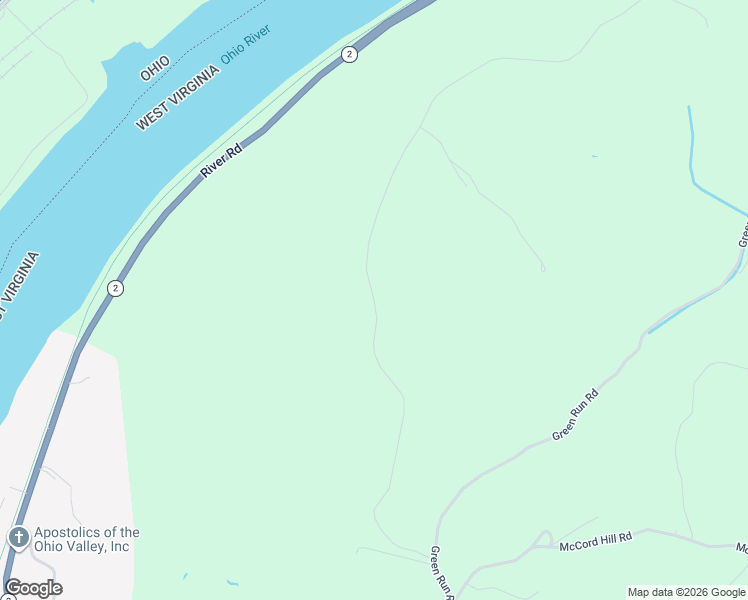 map of restaurants, bars, coffee shops, grocery stores, and more near Coss Road in Wellsburg