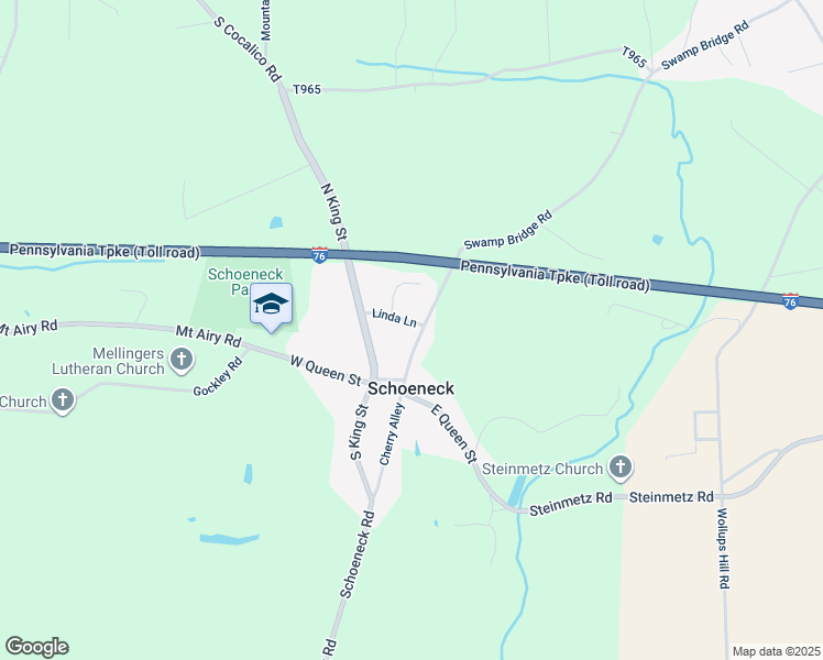 map of restaurants, bars, coffee shops, grocery stores, and more near 1715 Swamp Bridge Road in Stevens