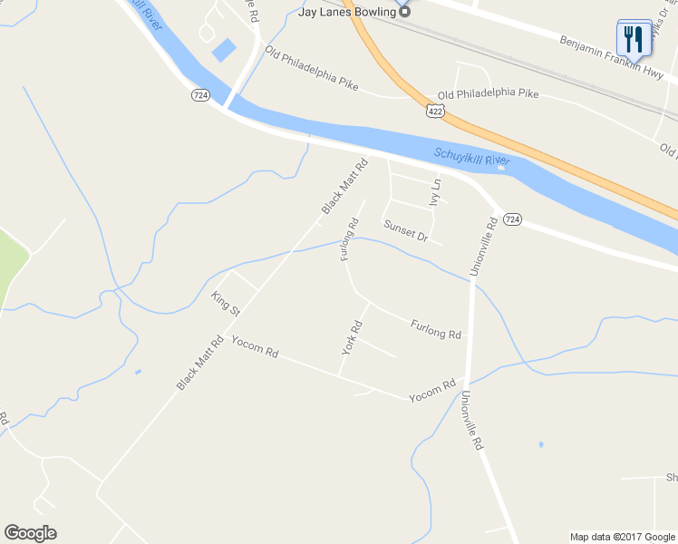 map of restaurants, bars, coffee shops, grocery stores, and more near 103 Edison Road in Douglassville