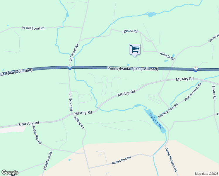 map of restaurants, bars, coffee shops, grocery stores, and more near 11 Millpond Drive in Stevens