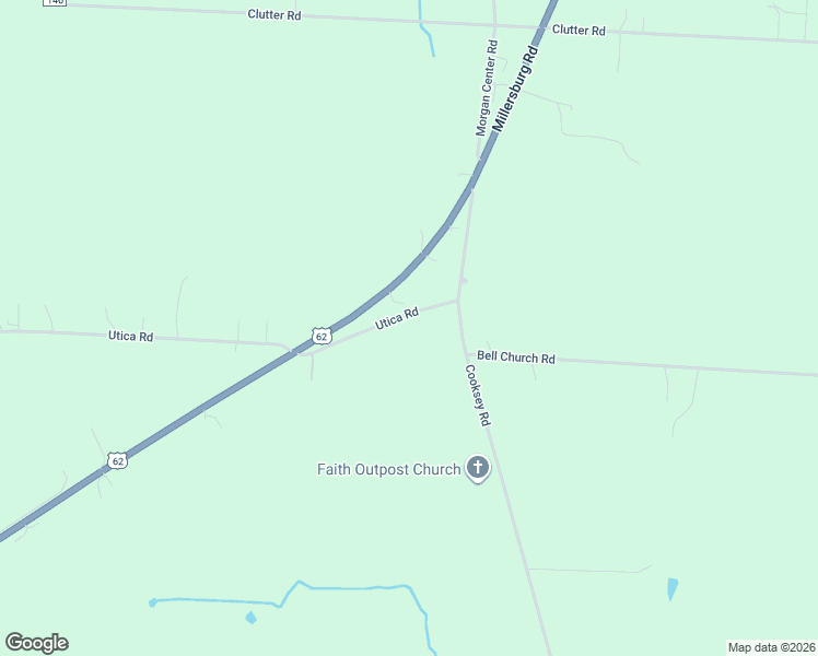 map of restaurants, bars, coffee shops, grocery stores, and more near 19218 Utica Road in Utica