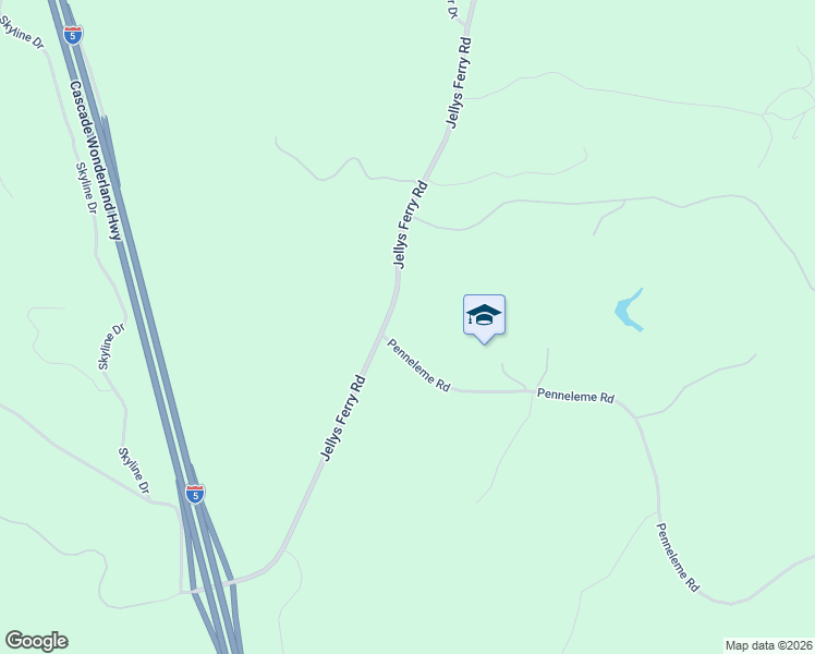 map of restaurants, bars, coffee shops, grocery stores, and more near 21320 Penneleme Road in Red Bluff
