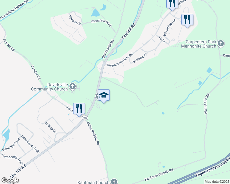 1464 Tire Hill Road, Johnstown PA Walk Score