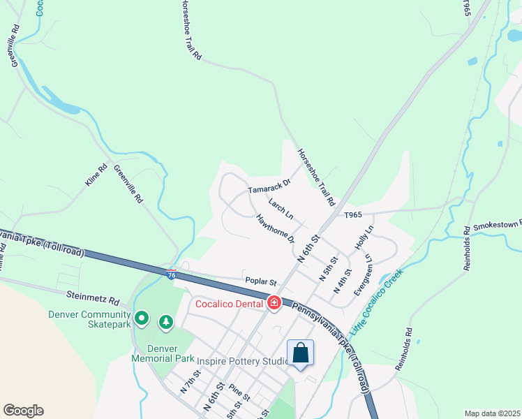 map of restaurants, bars, coffee shops, grocery stores, and more near 149 Hawthorne Drive in Denver