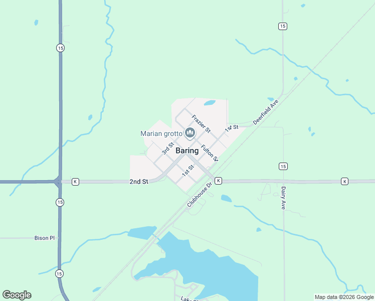 map of restaurants, bars, coffee shops, grocery stores, and more near in Baring