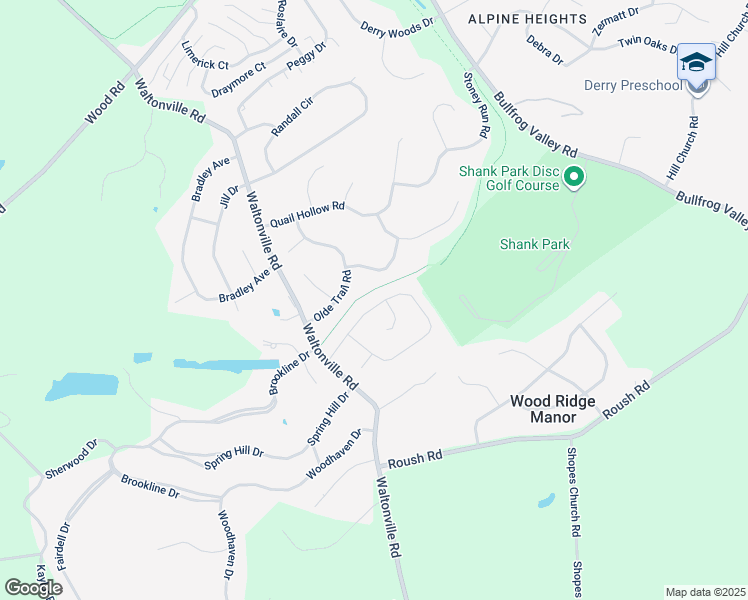 map of restaurants, bars, coffee shops, grocery stores, and more near 1207 Stonegate Road in Hummelstown
