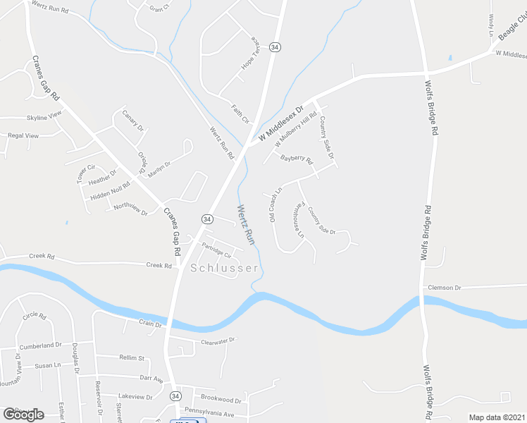 map of restaurants, bars, coffee shops, grocery stores, and more near 6 Rosewood Court in Carlisle