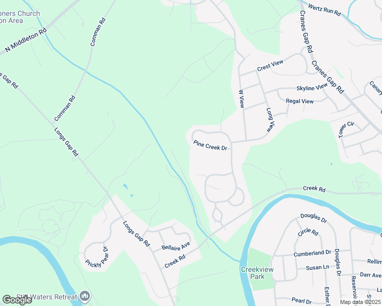 map of restaurants, bars, coffee shops, grocery stores, and more near 271 Pine Creek Drive in Carlisle