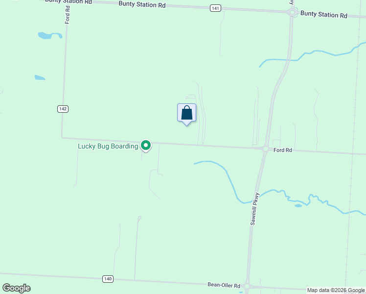 map of restaurants, bars, coffee shops, grocery stores, and more near 1973 Ford Road in Delaware