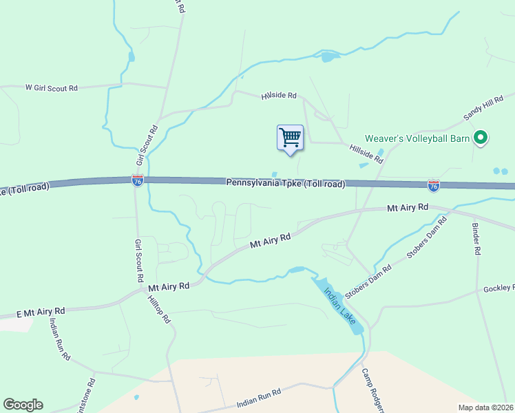 map of restaurants, bars, coffee shops, grocery stores, and more near 25 Millpond Drive in Stevens