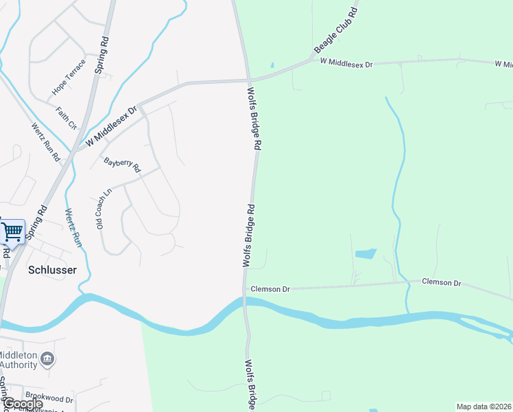 map of restaurants, bars, coffee shops, grocery stores, and more near 333 Wolfs Bridge Road in Carlisle