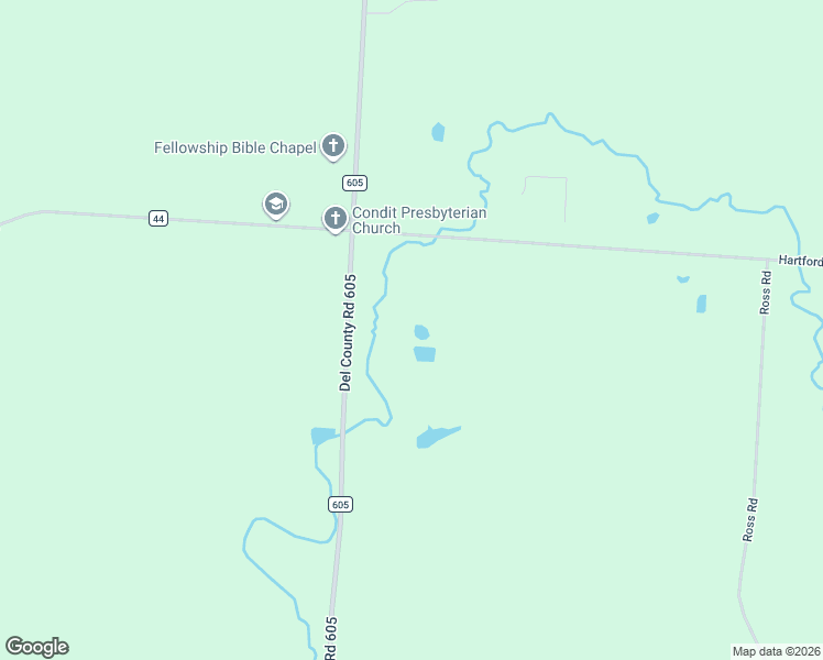 map of restaurants, bars, coffee shops, grocery stores, and more near 15326 Hartford Rd in Sunbury