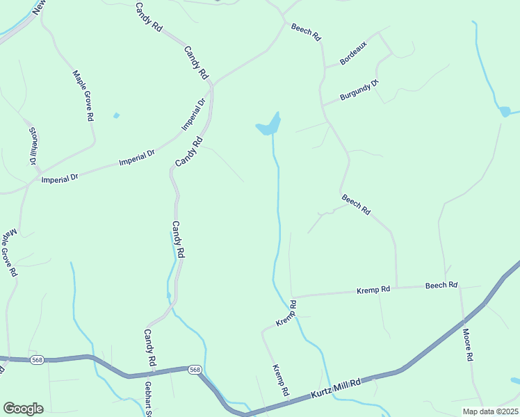 map of restaurants, bars, coffee shops, grocery stores, and more near 124 Takacs Lane in Mohnton