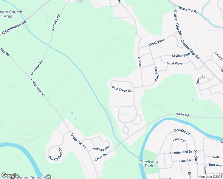 map of restaurants, bars, coffee shops, grocery stores, and more near 271 Pine Creek Drive in Carlisle