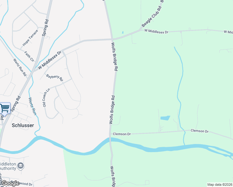 map of restaurants, bars, coffee shops, grocery stores, and more near 333 Wolfs Bridge Road in Carlisle