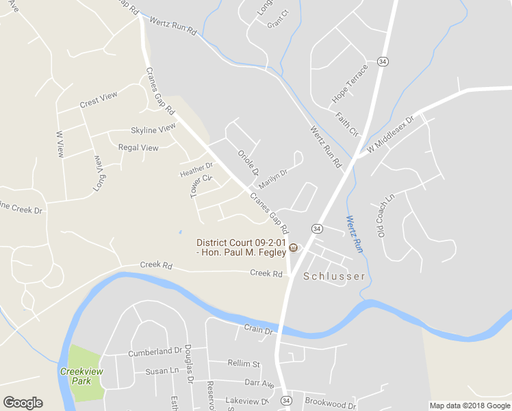 map of restaurants, bars, coffee shops, grocery stores, and more near 130 Cranes Gap Road in Carlisle