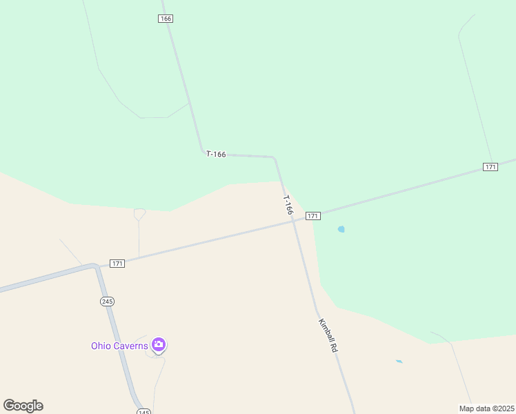 map of restaurants, bars, coffee shops, grocery stores, and more near 2951-3447 Co Road 171 in West Liberty