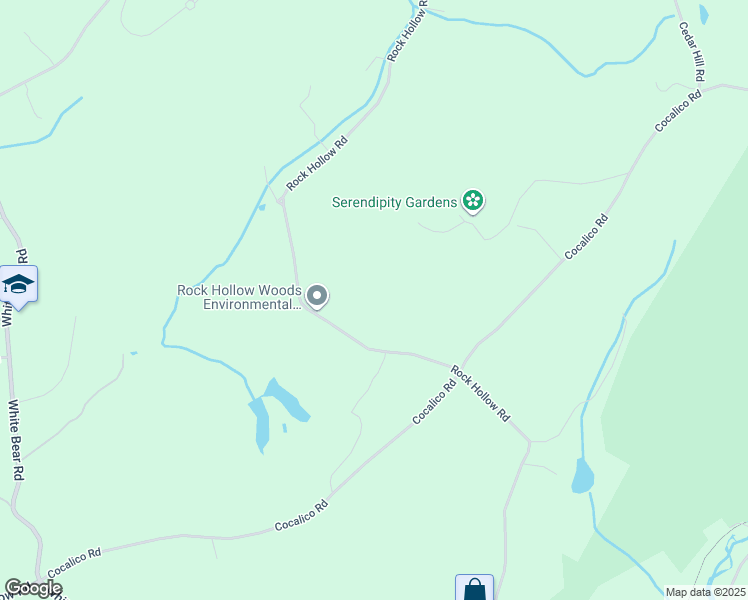 map of restaurants, bars, coffee shops, grocery stores, and more near 591 Rock Hollow Road in Birdsboro