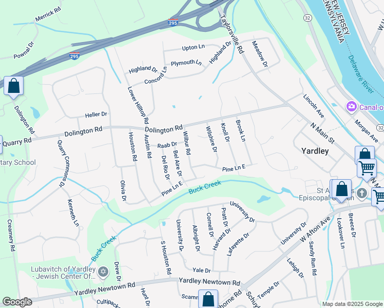 map of restaurants, bars, coffee shops, grocery stores, and more near 11 Wilbur Road in Morrisville