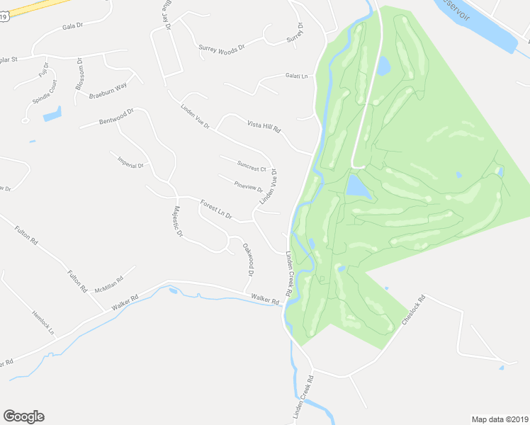 map of restaurants, bars, coffee shops, grocery stores, and more near 2006 Overlook Court in Canonsburg