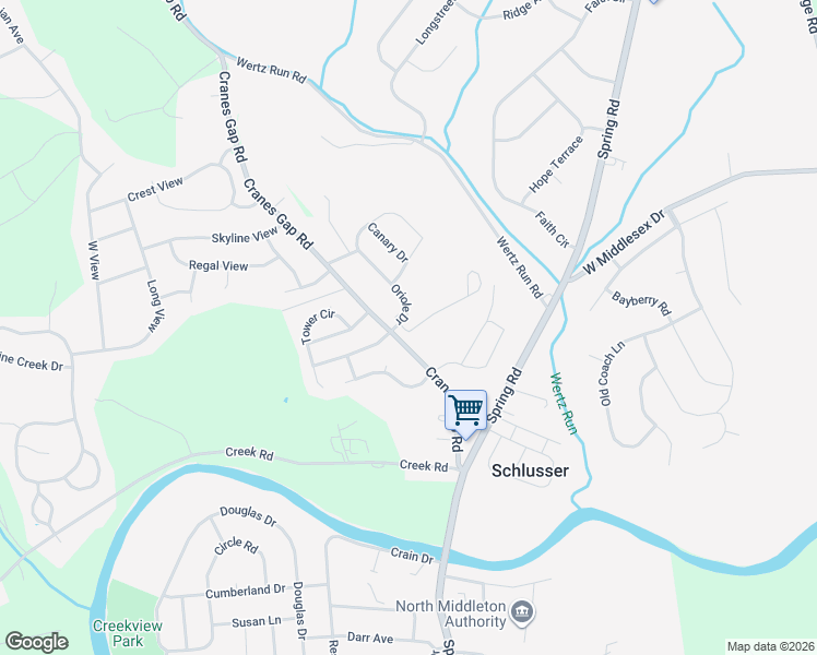 map of restaurants, bars, coffee shops, grocery stores, and more near 24 Marilyn Drive in Carlisle