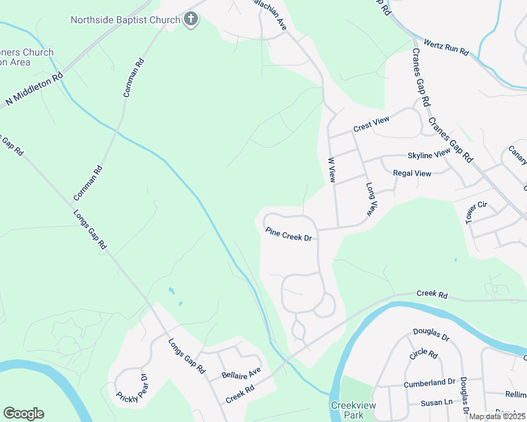 map of restaurants, bars, coffee shops, grocery stores, and more near 255 Pine Creek Drive in Carlisle
